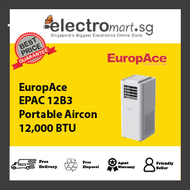 EuropAce EPAC 12B3  Portable Aircon  12,000 BTU