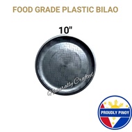 SIZE 10" PLASTIC  bilao sushi tray kakanin food grade