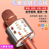 [Special Supply] Microphone Audio Integrated Microphone Wireless Bluetooth ktv Outdoor Handheld Ampl