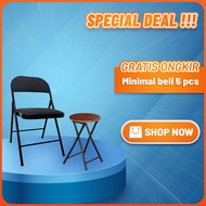 FREE ONGKIR JKT Kursi Lipat Portable - Kursi Kayu Sholat - Kursi Makan Folding Chair Kursi Travel