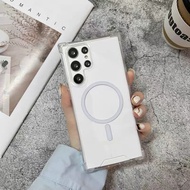 Magnetic Case Clear For Samsung S23 plus ultar S22ultar S23 S23plus S23ultra Phone Mobile