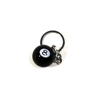 Stussy 8 Ball Black Keychain