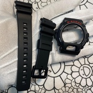 Casio G-Shock DW-6900-1V BLACK Watch Band & Bezel Watch Band Case Cover DW-6900