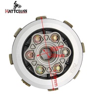 Racing 6 Column Enhanced Clutch 6pcs Friction Disc Center Outer Clutch Assy for CG150 CG175 CG200 CG