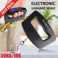 50kg/10g Electronic Digital Luggage Scale Portable Weighing Travel Suitcase / Penimbang Bagasi