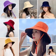 Fisherman Hat Female Korean Student Wild Basin Hat UV Beach Sun Hat