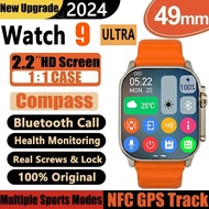 2024 Newest Iwo Ultra 9 Gen 2 Smart Watch Men 49Mm 2.2 Inch Hd Screen Gps Nfc Waterproof Smartwatch Sport Fitness Watch Pk Hw8