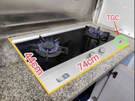 TGC TNJB72-C Embedded 2-Burner Gas Stove (Made in Japan)TGC 嵌入式雙頭煤氣煮食爐 TNJB72-C (日本生產)