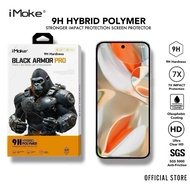 iMoke 9H Black Armor Pro Impact Screen Protector For Pixel 10 Pro XL/Pixel 9 Pro XL/9a/9 Pro
