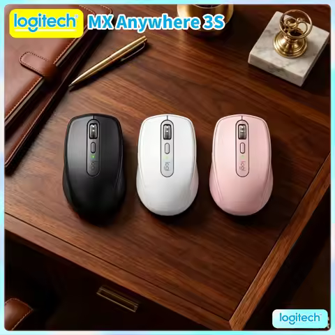 Premium Logitech MX Anywhere 3S - 8000 DPI, Hyper-Scroll, Silent Click, 3-Device Connect For Home & 