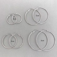 Earrings basic round hoop earrings 4 sizes I 2 GIRLS ACCESSORIES I