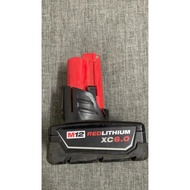 milwaukee battery m12 6.0ah(second hand)