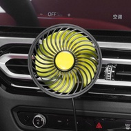 Car Air Outlet Fan Electric Vehicle Tricycle Engineering Vehicle Universal Hanging Electric Fan Suct