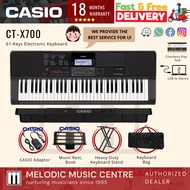 Casio CT-X700 61-Keys Electronic Keyboard PACKAGE 4 TYPES (CTX700 CTX 700)