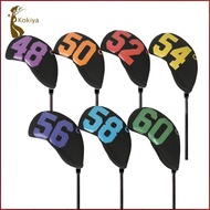 [kokiya] Set of 7 Golf Club Covers, Golf Club Covers, Protective Golf Club Covers, Golf Club Head Pr
