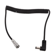 2Pin Spring Power Cable Plastic DC Camera Supply Cord Replacement Accessory for BMPCC 4K 6K   PPC2
