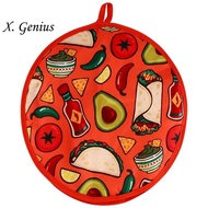 12inch Cloth Bag for Burrito,Portable Tortilla Warmer Pouch Home for Microwave Restaurant Food Panca