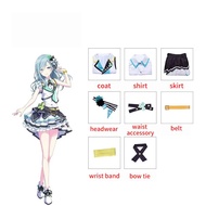 Project Sekai Cosplay Costume PJSK MORE MORE JUMP Momoi Airi Hanasato Minori Kiritani Haruka Stage P