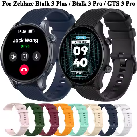 22mm Width Strap For Zeblaze Btalk 3 Plus, Btalk 3 Pro, Beyond 3 Pro, GTS 3 Pro, Stratos 2 Watchband