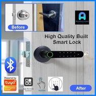 Quality Smart Door Lock Fingerprint Door Lock Tuya APP Passcode Digital Door Lock