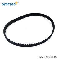 6AH-46241 Timing Belt For Yamaha Outboard Board 15HP 20HP 4T Parsun Hidea F20b 6AH-46241-00