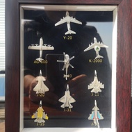 Airline Industrial Group Cultural Creative Gifts Airplane Three-Dimensional Badge Souvenir Shipping 