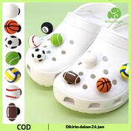 Crocs Shoe Decorations 7pcs Personality Cute Crocs Sandal Accessories 3D Ball Type Crocs Charms