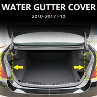 for 2010-2017 F10 BMW 528i 535d 535i 550i Hybrid 5 M5 Rear Trunk Rail Drip Trim Water Gutter Cover 5