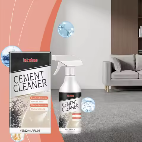 120ML indoor/outdoor cement cleaner dissolves cement dust on tiles, concrete floor cleaner, strong s