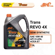 BHP Trans Revo 4X SAE 10W40 Semi Synthetic Diesel Engine Oil (7.5L) : (FOC Jersey)