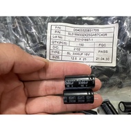 [ 10 pieces ] CAPACITOR 16V 3300UF 16V, 16V3300UF, 3300UF16V (size 12.5x25mm) SU’SCON BRAND