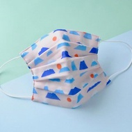 富士山 由本店原創設計 手工立體口罩 可洗滌 日本製純棉紗布