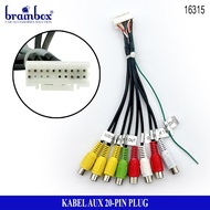 20 Pin Plug AUX Extension Cable