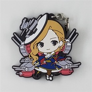 【Exclusive Discount】 Azur Lane Japanese Anime Figure Rubber Mobile Phone Charms/Keychain/Strap Keyri