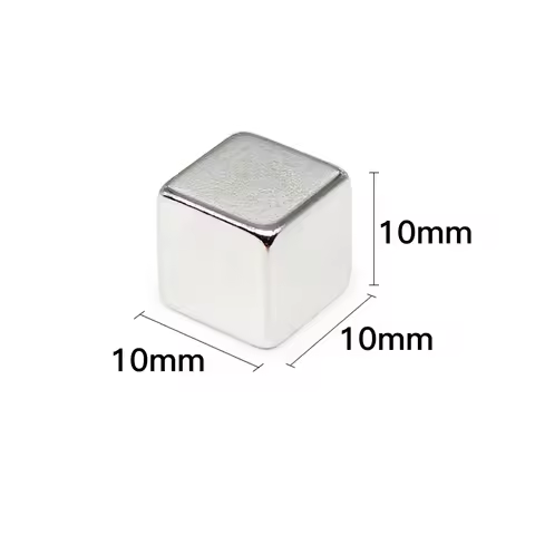 10x10x10mm Square Magnets Strong Powerful Magnetic 10*10*10mm for Fridge, DIY, Building, Scientific,