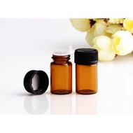 2ml Amber Glass Bottle Essential Oil Bottle Dropper Dripper