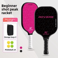 Pink Pickleball Paddle Ball Training Eyewear Glasses Fiberglass Set Pro Bat Custom Oem Full Racket