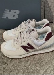 New Balance 574 跑步鞋 米白色
