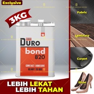DuroBond Formica Glue Contact Gum Adhensive Donson820 3 kg / Wonderbond / CaGlue / Gum Karpet/ Carpe