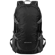 40L น้ําหนักเบา Packable กระเป๋าเป้สะพายหลังเดินป่า Daypack เดิน Rucksack พับ Camping กีฬากลางแจ้งกร