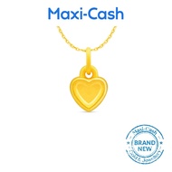 Cutesy Heart Pendant in 999 Gold