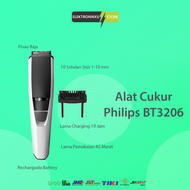 Electric Shaver Philips BT3206 Mesin Cukur Elektrik Alat Pencukur Kumis Jenggot Rambut Jambang