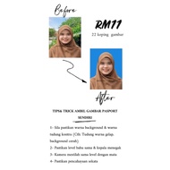 CUCI GAMBAR PASSPORT FREE EDIT BACKGROUND