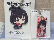 ⭐️ 甲鐵城 的卡巴內里 ~ 亞加力+橡膠 匙扣 (2隻set) ( 動漫精品 動漫週邊) 日本版 亞加力 橡膠 匙扣 掛件 襟章 扣針襟章 磁石襟章 ( 無名 生駒 四方川菖蒲 / 美樹本晴彥 不是