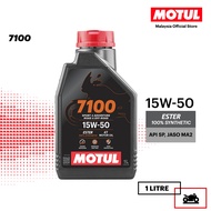 MOTUL 7100 10W40 / 10W50 / 10W60 / 15W50 / 20W50 4T High Performance Motorcycle Engine Oil 100% Synt