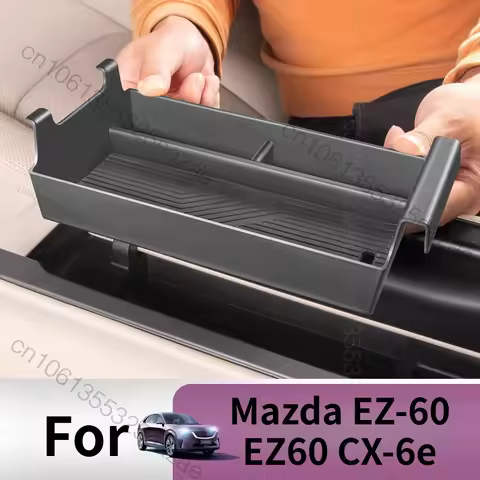 Armrest Box Storage Box For Mazda EZ-60 EZ60 CX-6e 2025 2026 Car Central Armrest Storage Box Content