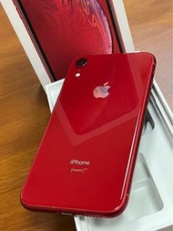 iPhone XR 二手機紅色128G電池健康度🔋100% 外觀良好