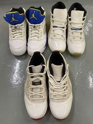 Nike air Jordan 5 aj11兩對1set賣$1550不議價high low retro OG US10