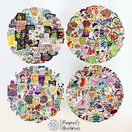 Shop: 90s Classic Cartoon Waterproof Stickers | 90s Anime Decoraion Sticker Set.