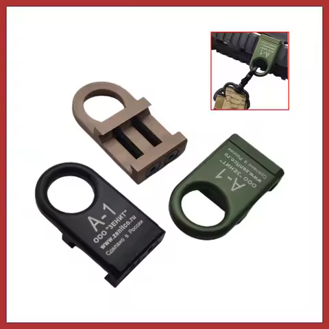 A-1 Metal Strap Buckle Mount Base Fit 20mm Picatinny Rail Quick Mount Base Rail Mount For Airsoft M4